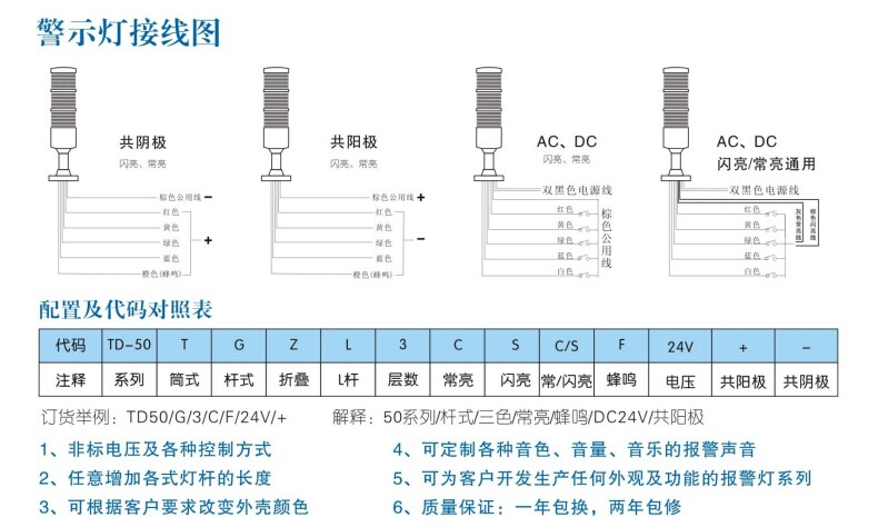 多层LED警示灯 报警灯